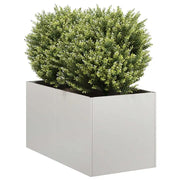 Fioriera 40x80x40 cm in Acciaio Inox 860735