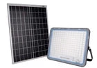 Faretto Solare LED 500W con Pannello Esterno IP65 Sensore Crepuscolare