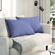 Cuscini da Divano 2 pcs Blu jeans 70 x 50 cm Tessuto