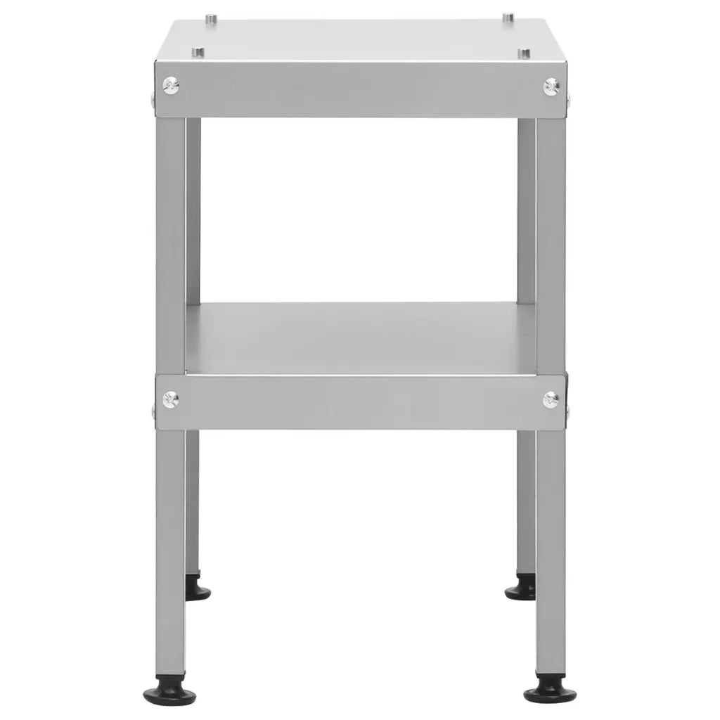 Tavolo per Forno Affumicatore 40x28x44,5 cm in Acciaio Zincatocod mxl 121036