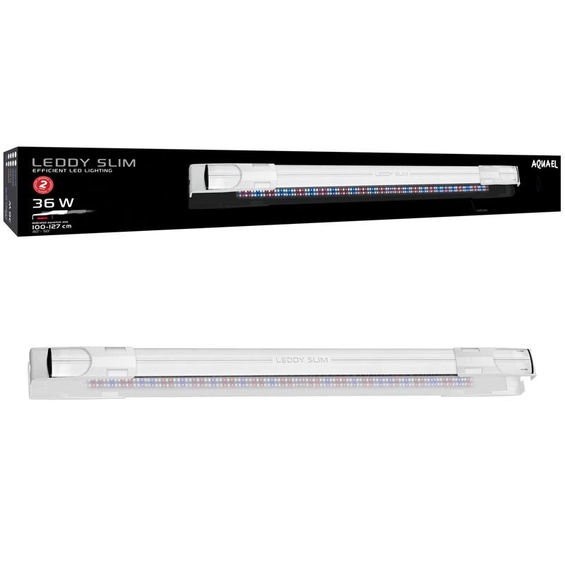 Aquael Leddy Slim Plant 2.0 32W 80-100cm colore bianco - plafoniera LED 8000°K per acqua dolce