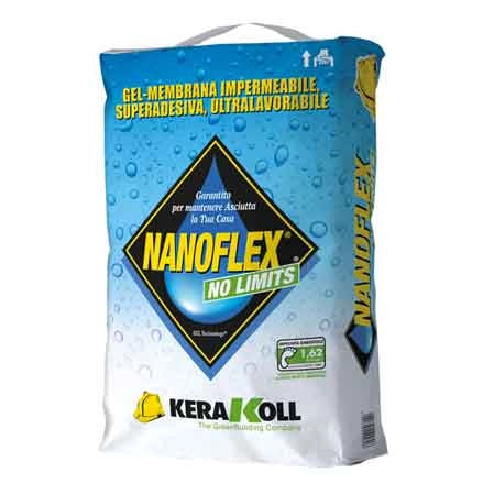 MEMBRANA IMPERMEABILIZZANTE 'NANOFLEX NO LIMITS' KERAKOLL 20 Kg - 20 kg