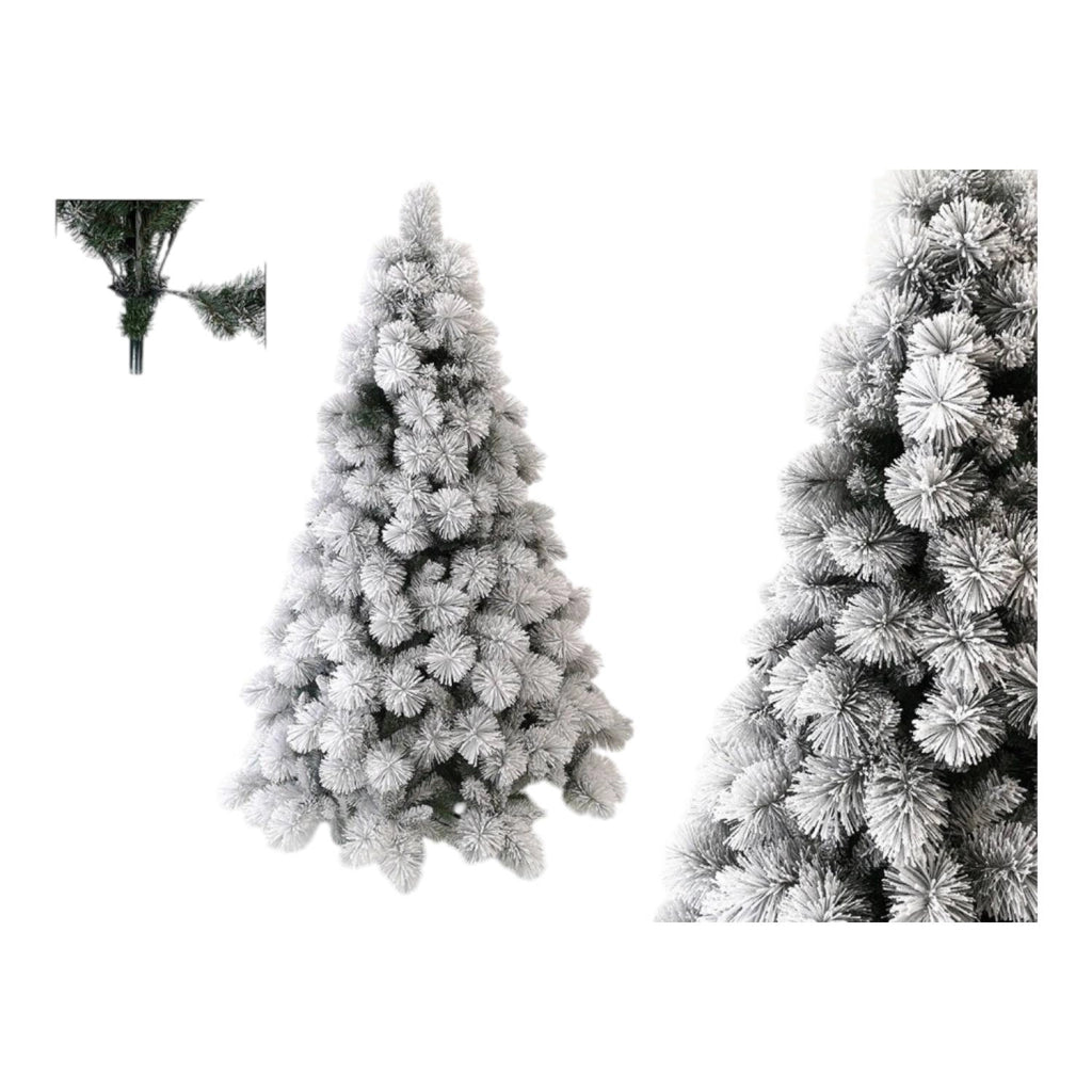ALBERO DI NATALE INNEVATO MONTE ROSA 210 CM