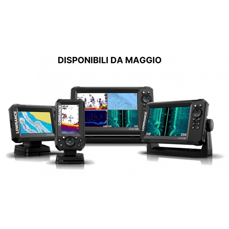 EAGLE 5 SPLITSHOT ROW LOWRANCE chartplotter