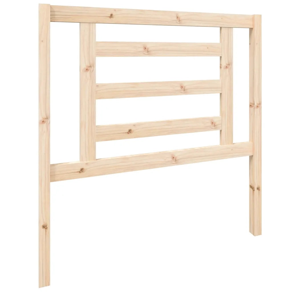 Testiera | Testata per Letto 96x4x100 cm in Legno Massello di Pino