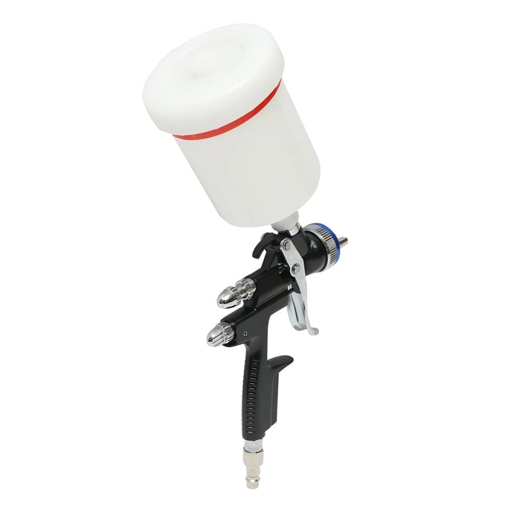 Pistola per verniciatura ad aria compressa 500 ml, ugello 1,3 mm, portata 180 ml/min, pressione max 4 bar