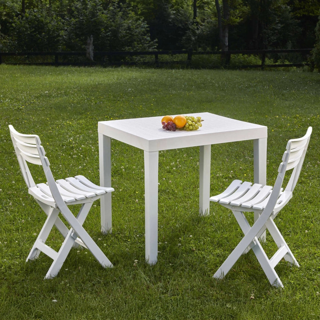 Salottino Outdoor Altar, set Salotto da Esterno 2 Posti Made in Italy, Bianco