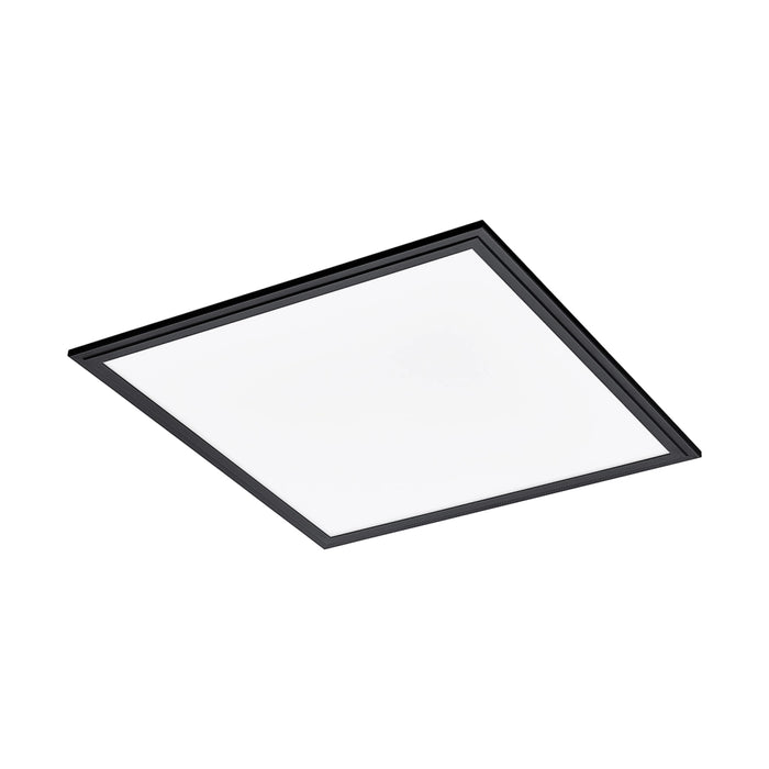 Plafoniera Moderna Salobrena 1 Alluminio Nero Luce Led Integrato 21,5W