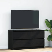 Mobile Porta TV Nero 100x35x54 cm in Legno Multistrato 861806