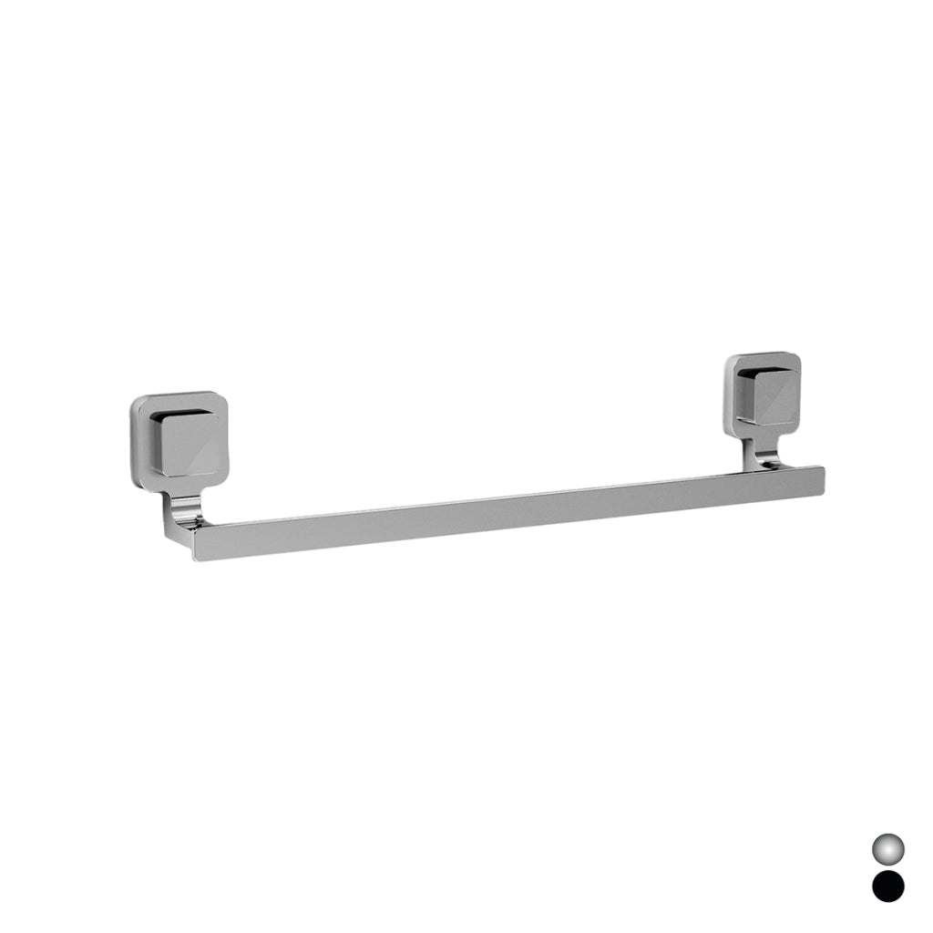 PORTASALVIETTE ASTA QUADRA KARA- Cromo cm 45- KOEMO- pezzi 1