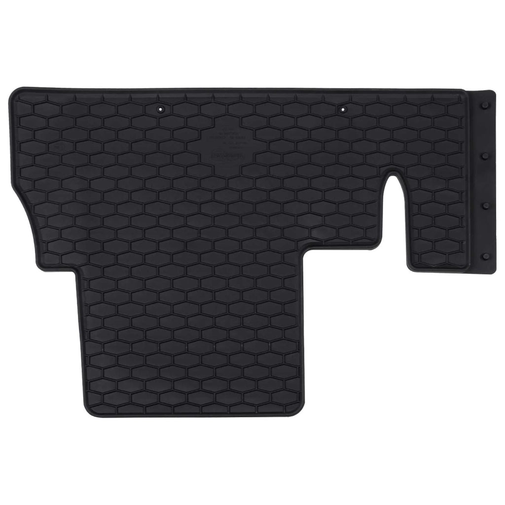 Tappetino per Auto 4 pz Nero Gomma CFW2452705