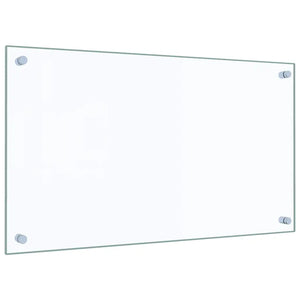 Paraschizzi per Cucina Trasparente 70x40 cm in Vetro Temperato 249466