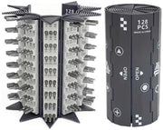 Set di 128 in 1 per il cambio di viti magnetico, set di cambio di viti da banco, set di cambio di viti preciso, kit di riparazione portatile compatta per mobili, computer, biciclette, orologi e console da gioco.