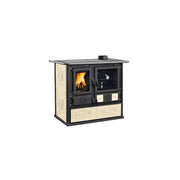 Stufa a Legna Rosa 5.0 VST Ceramica Nordica Colore: Panna