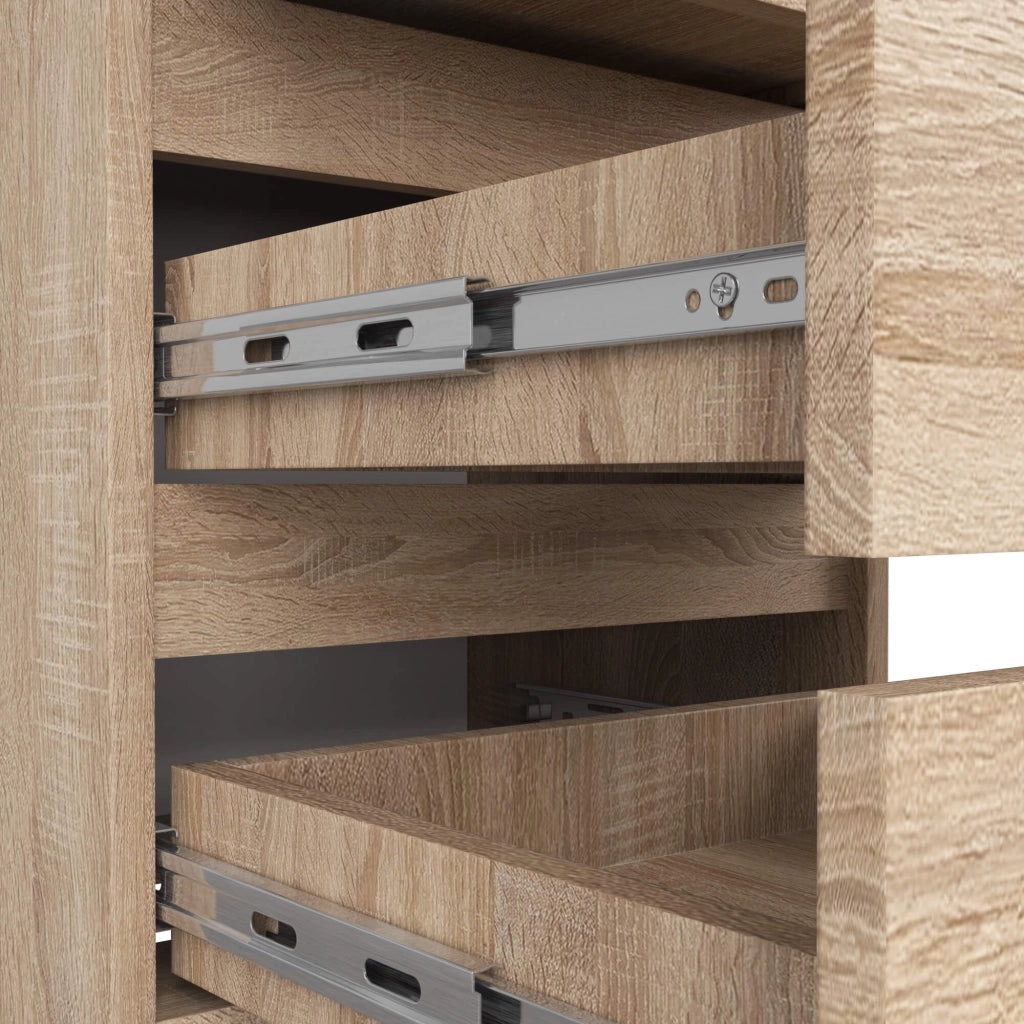 Comodino AKORD CL3 Sonoma Quercia 40 cm 3 cassetti 40x35x57 cm