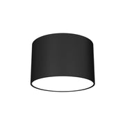 Plafoniera tonda in metallo DIXIE Milagro nera GX53 1x20W
