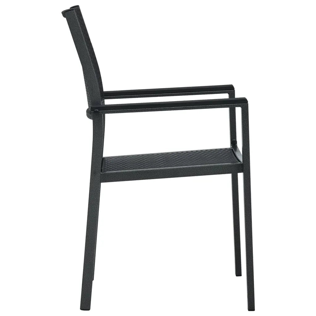 Set da Pranzo da Giardino 9 pz Nero cod mxl 35273