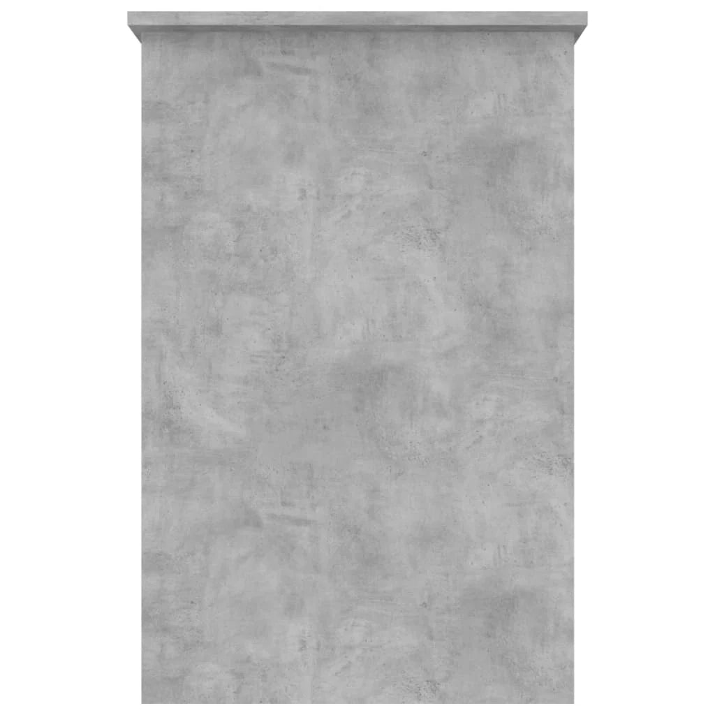 Scrivania tavolo postazione di lavoro mobile per computer studio 100 x 50 x 76 cm legno ingegnerizzato grigio 02_0023827