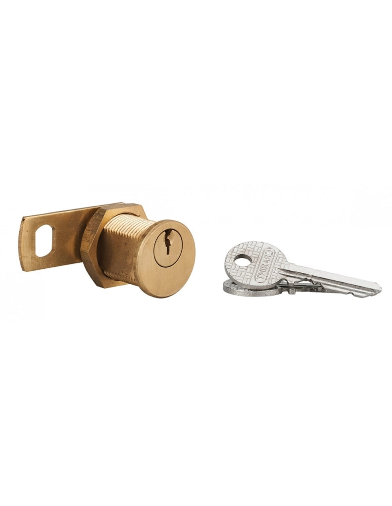 Cilindro con camme per cassette postali – ottone resistente, 3 chiavi, 23 mm - THIRARD