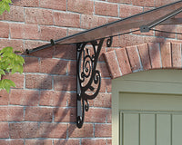 Pensilina Da Esterno 175X125X80 cm  Trasparente - Canopia Lily