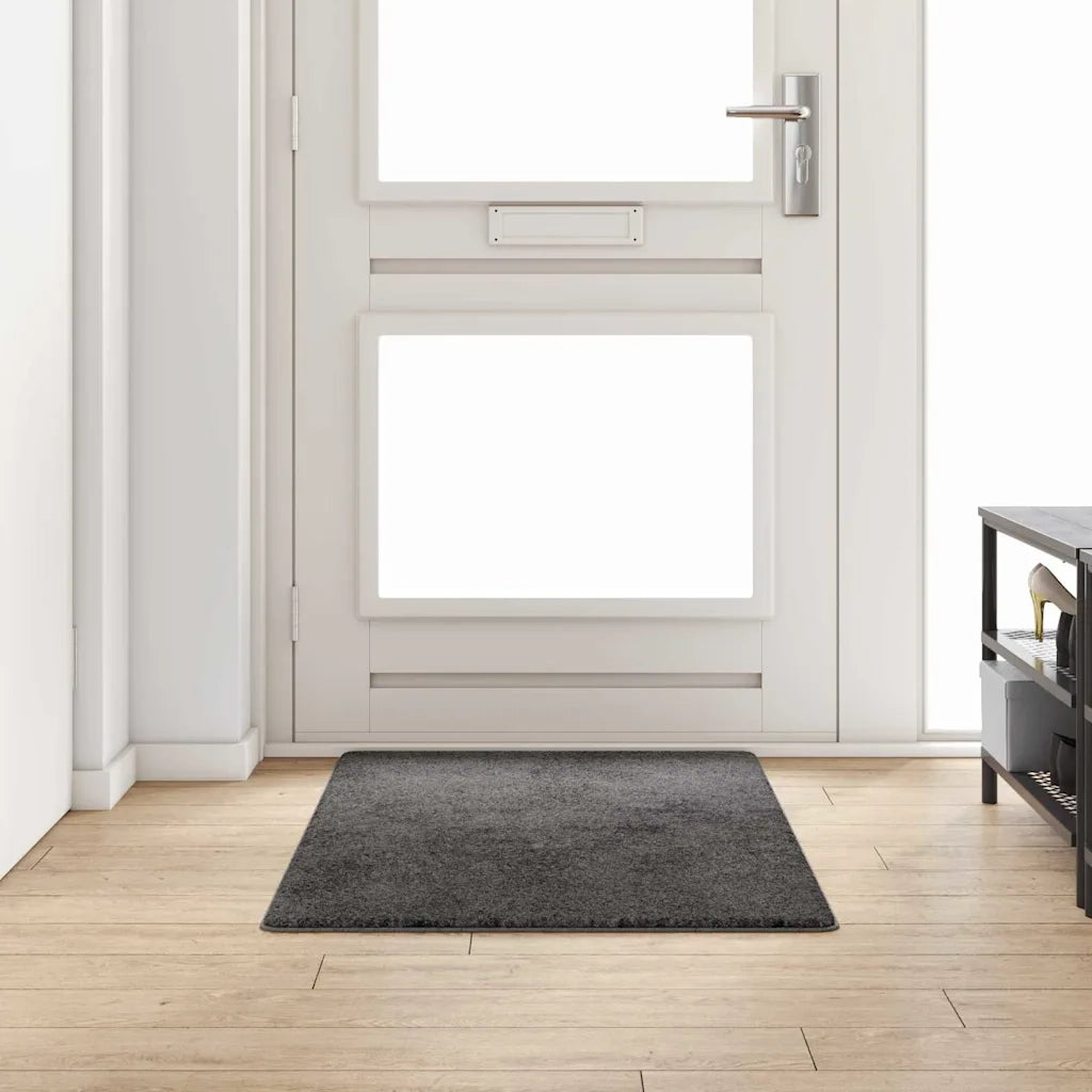 Runner in Moquette | Runner Tappeto Grigio 80 x 150 cm 100% Polipropilene Tuft
