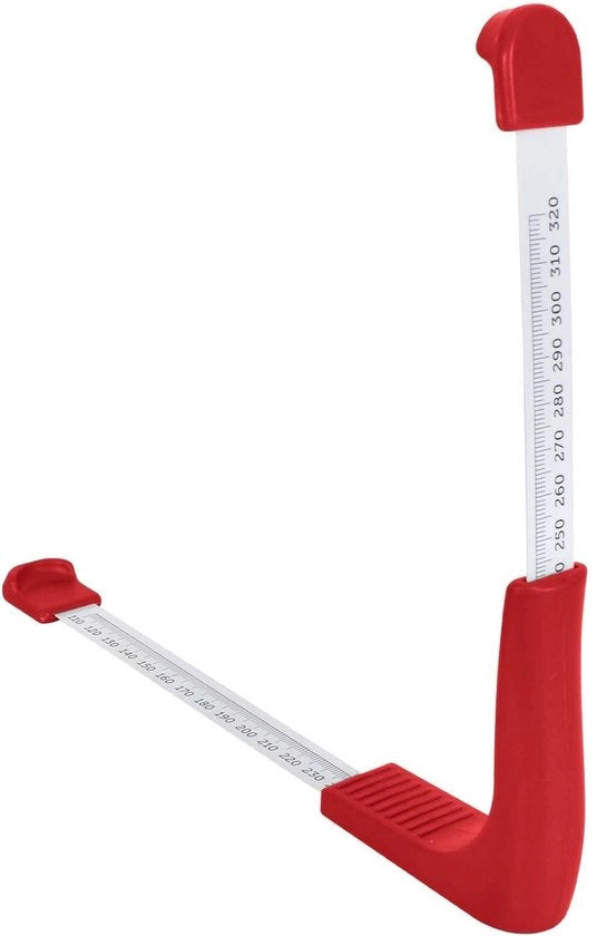 Misuratore di calzature Telescopico - Misuratore di calzatura - Misuratore di piede - Portatile - Preciso - Misuratore di alta qualità in plastica