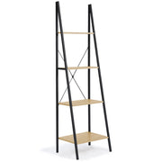 IDMarket - Scaffale a scala 4 mensole DETROIT design industriale