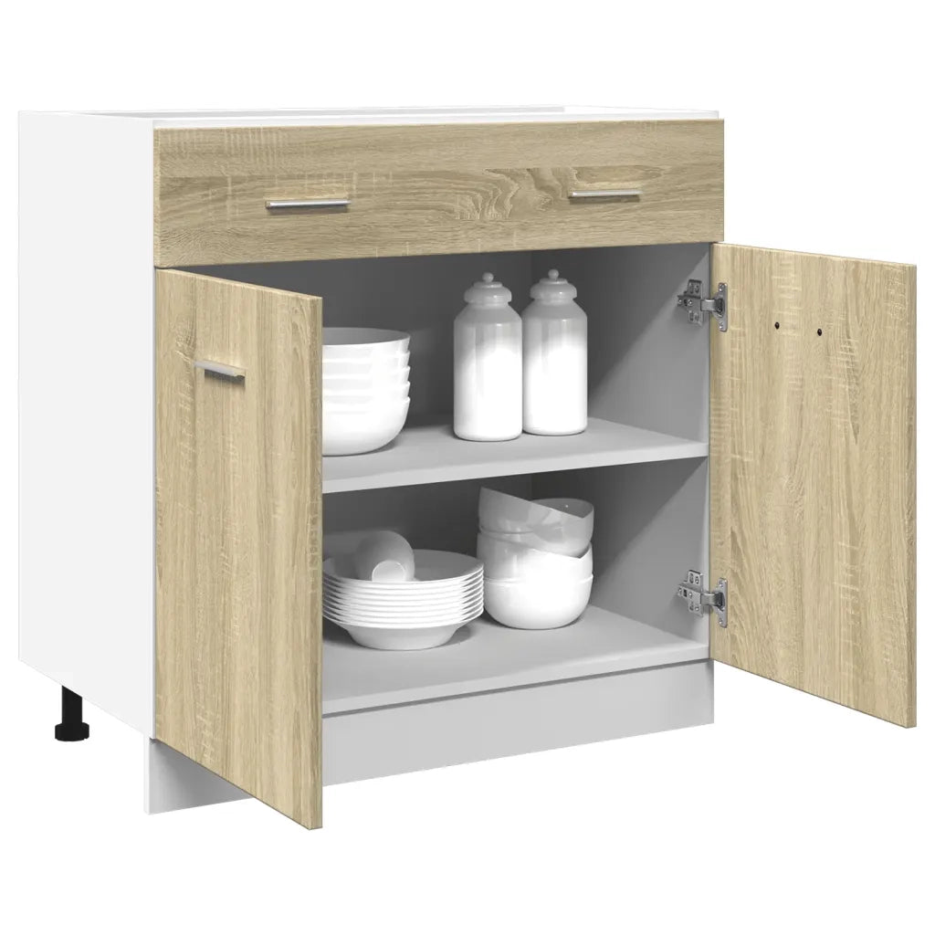 Mobile Inferiore Cassetto “Lyon” Rovere Sonoma 80x46x81,5 849615