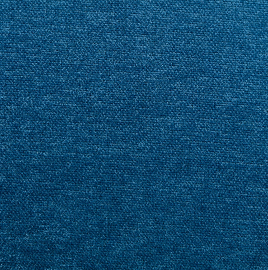 Divano letto pieghevole modulare in ciniglia blu 186x93x44;5 cm