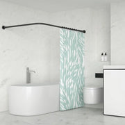 Maniglia per doccetta angolare regolabile - Acciaio inossidabile - 95 x 95 cm