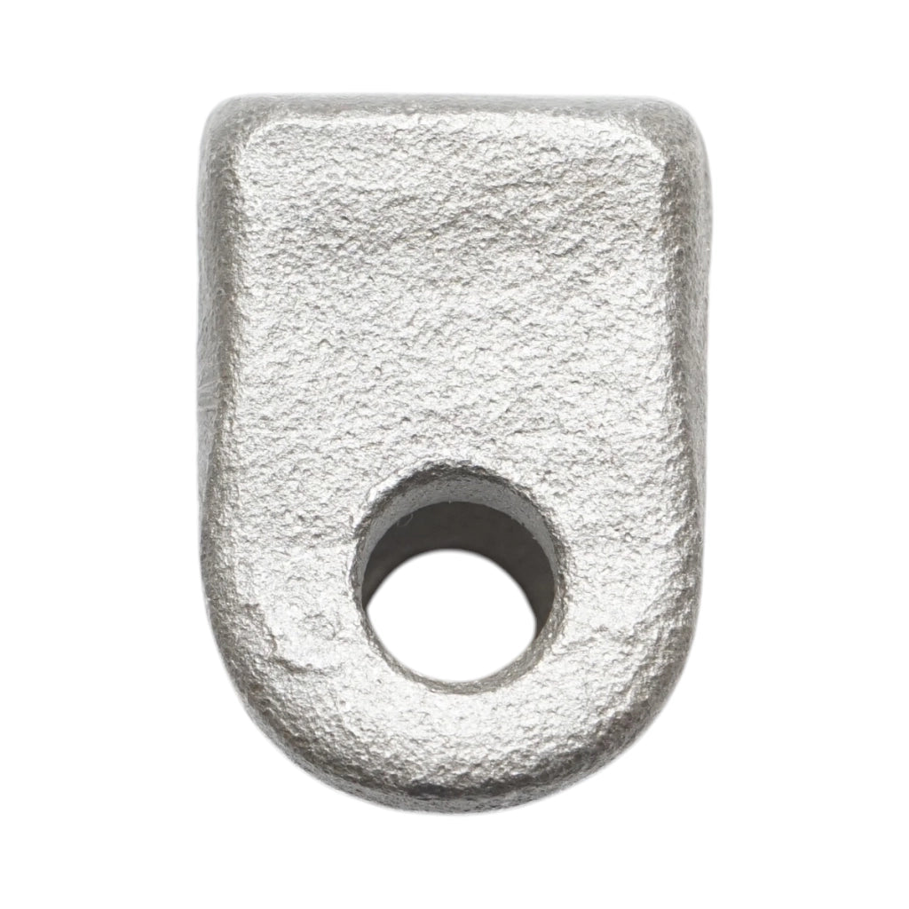 Forcella di montaggio per cerniera rimorchio auto 41x34x30mm