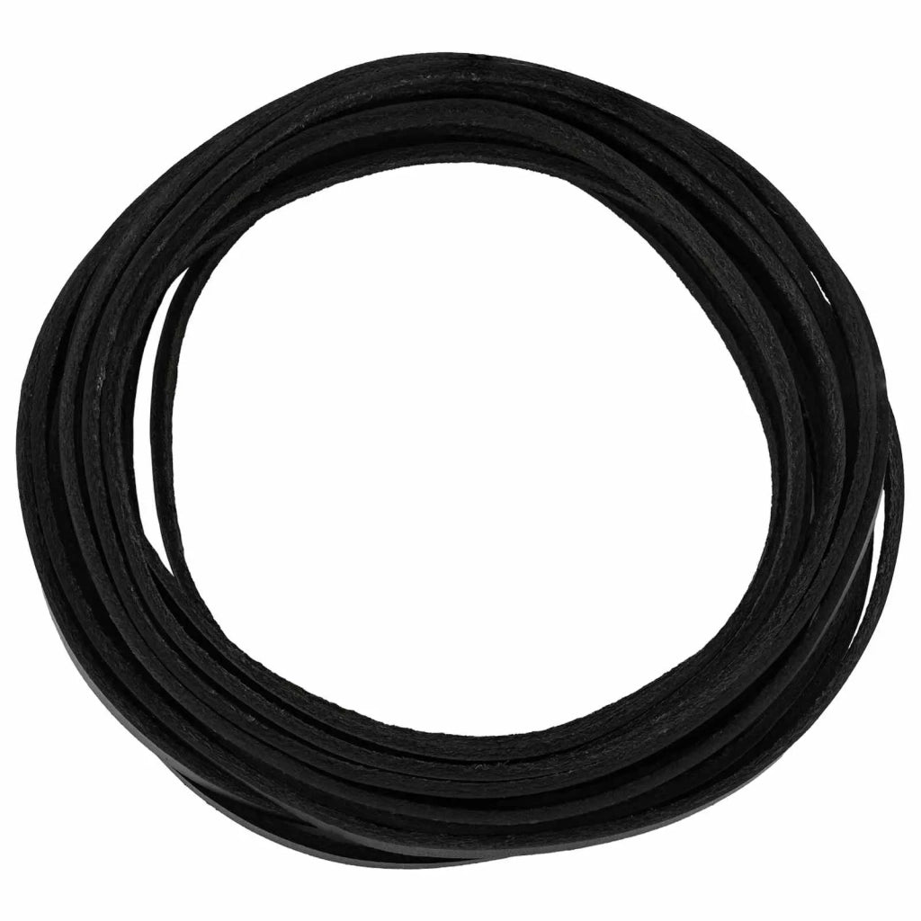Cinturino in pelle Nero 200 x 0,6 cm Pelle 42034136