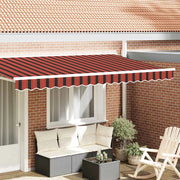 Sostituzione della mantovana per tenda-Tessuto di Ricambio per Mantovana da Tenda Arancione / Nero / Giallo 644272