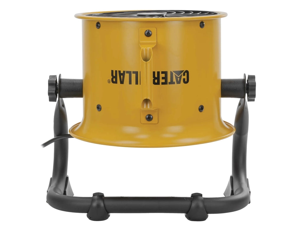 Caterpillar HVD-9AC Ventilatore a Pavimento Alta Velocità Ø23 cm, 60W, 4 Velocità, 27 m³/min, Pale in Alluminio, Orientabile, Montaggio a Parete, Compatto e Potente