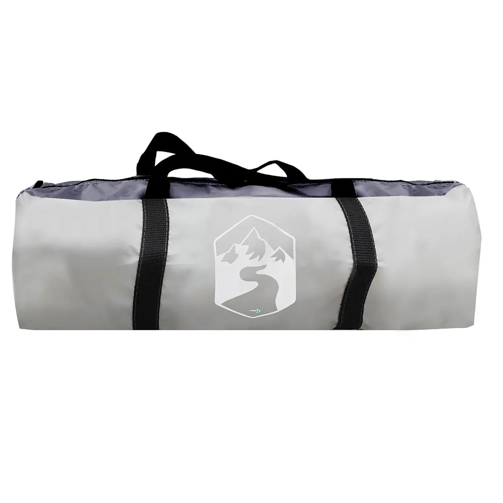 Tenda per Feste-Tenda da campeggio Grigia Impermeabile 256323