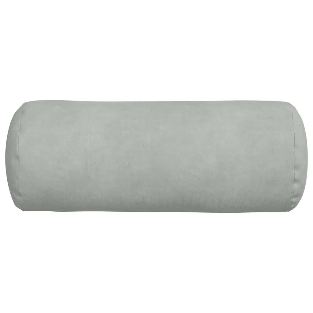 Cuscini a rullo 2 pcs Grigio chiaro Ø 15 x 40 cm