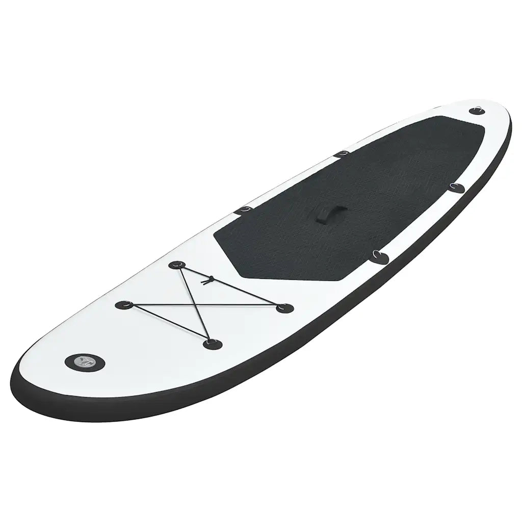 Set Tavola Gonfiabile da SUP Nero e Bianco 92730