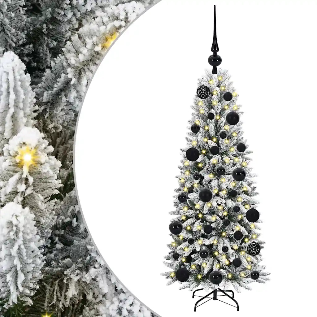 Albero di Natale artificiale con 150 LED Bianco 120 cm 3396022