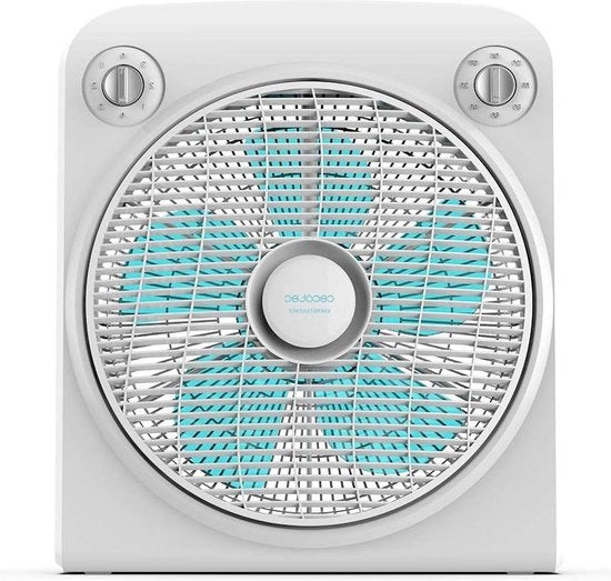 Ventilatore del pavimento EnergySilence 6000 PowerBox 50 W - motore a coperchio rotante - timer 2 ore Ventilatore del pavimento