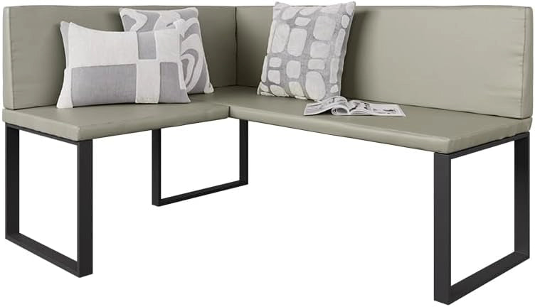 Vicco panca ad angolo Ravon, Cachemire, 120 x 150 cm