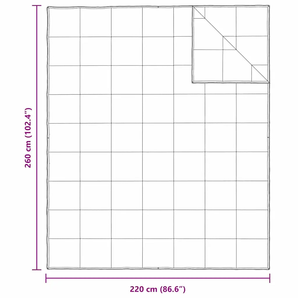Piumone | Duvet 2-in-1 Bianco 260 x 220 cm Piuma