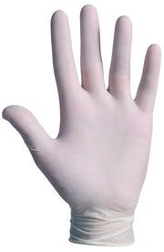 GUANTI MONOUSO IN LATTICE SENSITIVE CF.100 PZ. Col. Bianco tg. 8,5 (L)