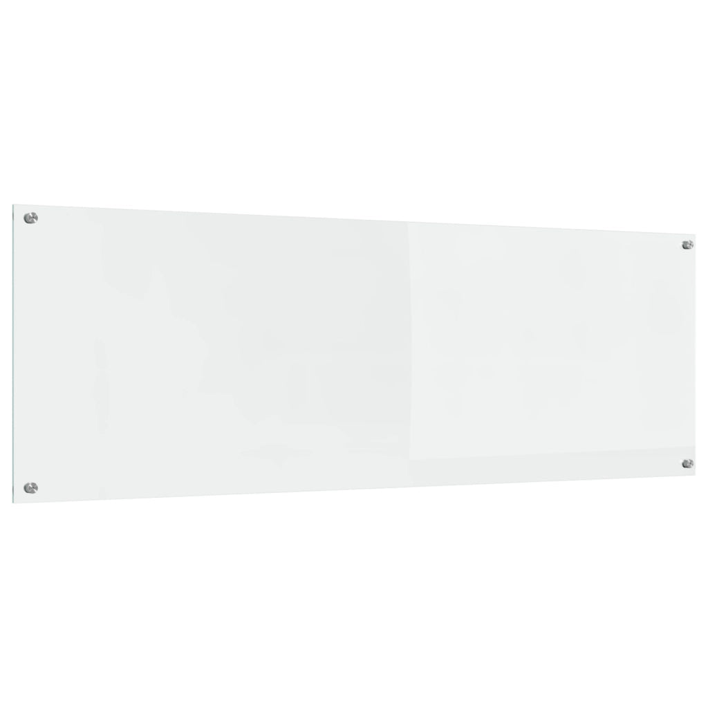 Schienale Cucina  Trasparente 120x40x0,6 cm in Vetro Temperato