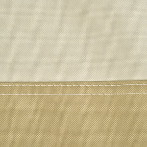 Copertura per Ombrellone 3x3 m Impermeabile Custodia con Cerniera e Laccio Beige