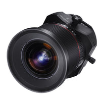 Obiettivo tilt shift 24 mm compatibile con Canon EF, per DSLR, basculante e decentrabile, grandangolo e messa a fuoco manuale