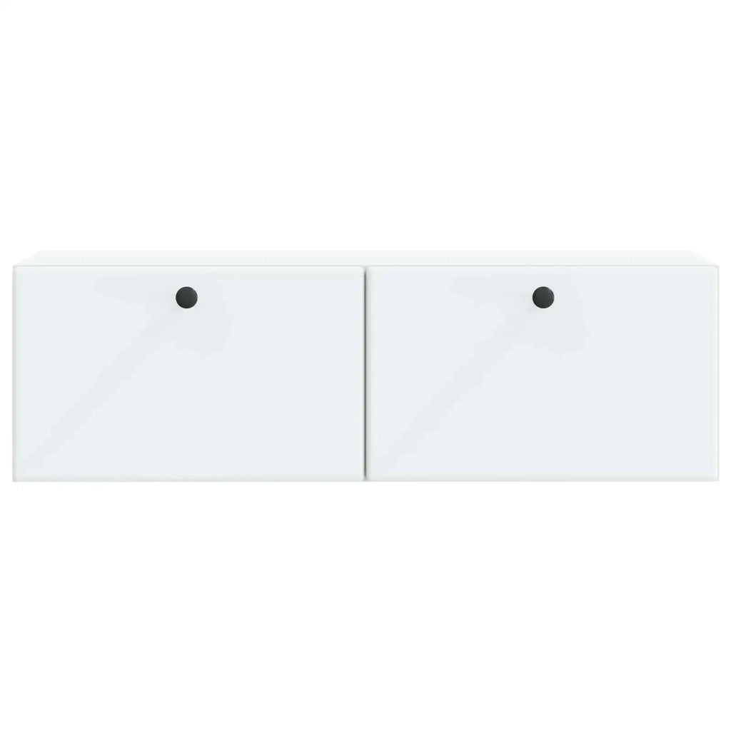 Mobile Porta TV da Muro 98 x 31 x 30 cm Bianco 899235