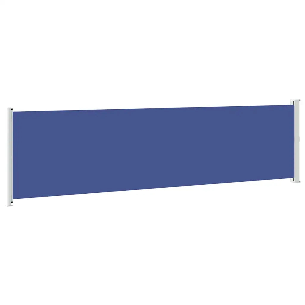 Tenda Laterale Retrattile per Patio 600x160 cm Blu