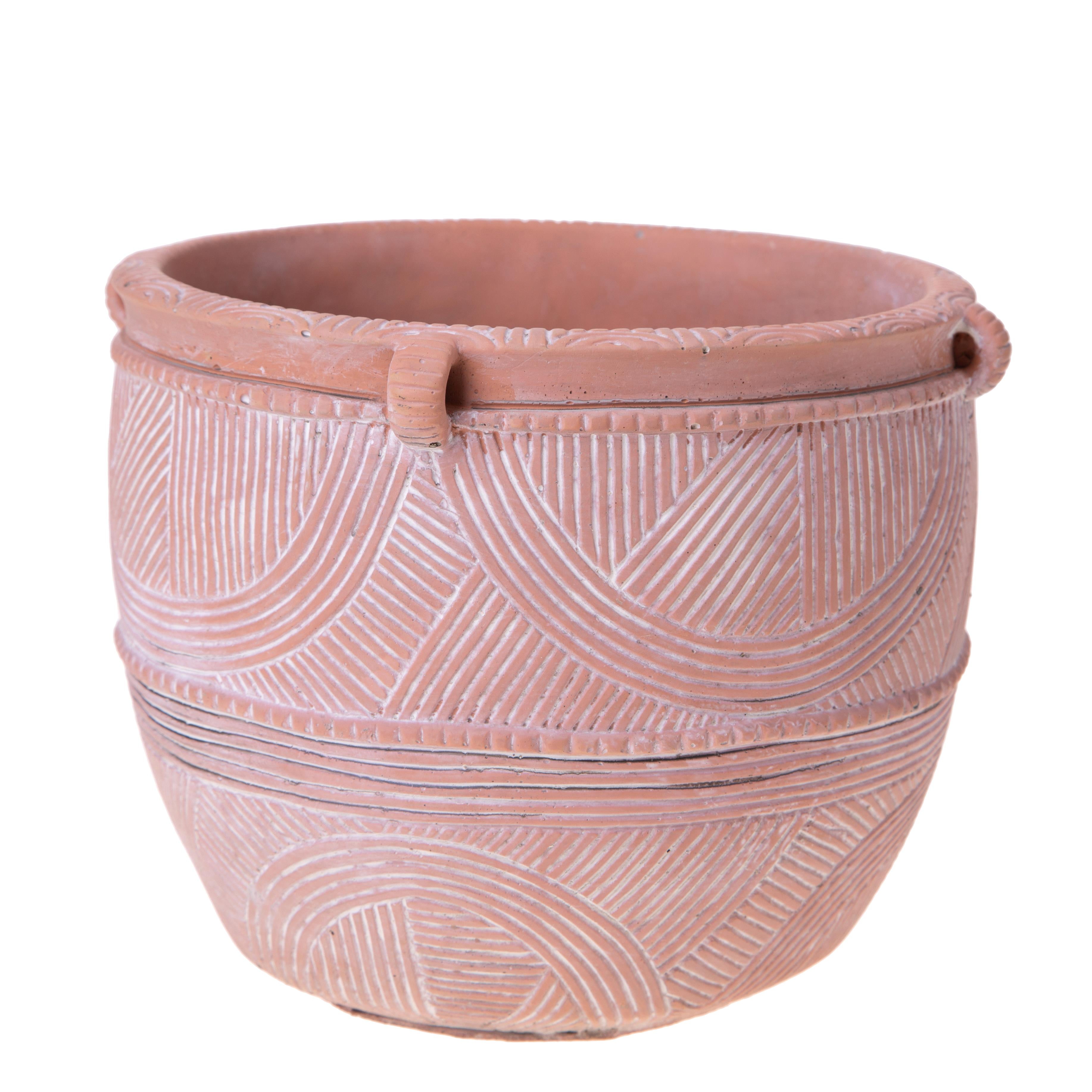 Set 2 Contenitori Decorativo con Manico 205 H 155 cm