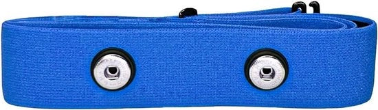 Monitor del battito cardiaco con cinturino di sostituzione - Accessorio orologio sportivo (blu) con fissaggio rapido