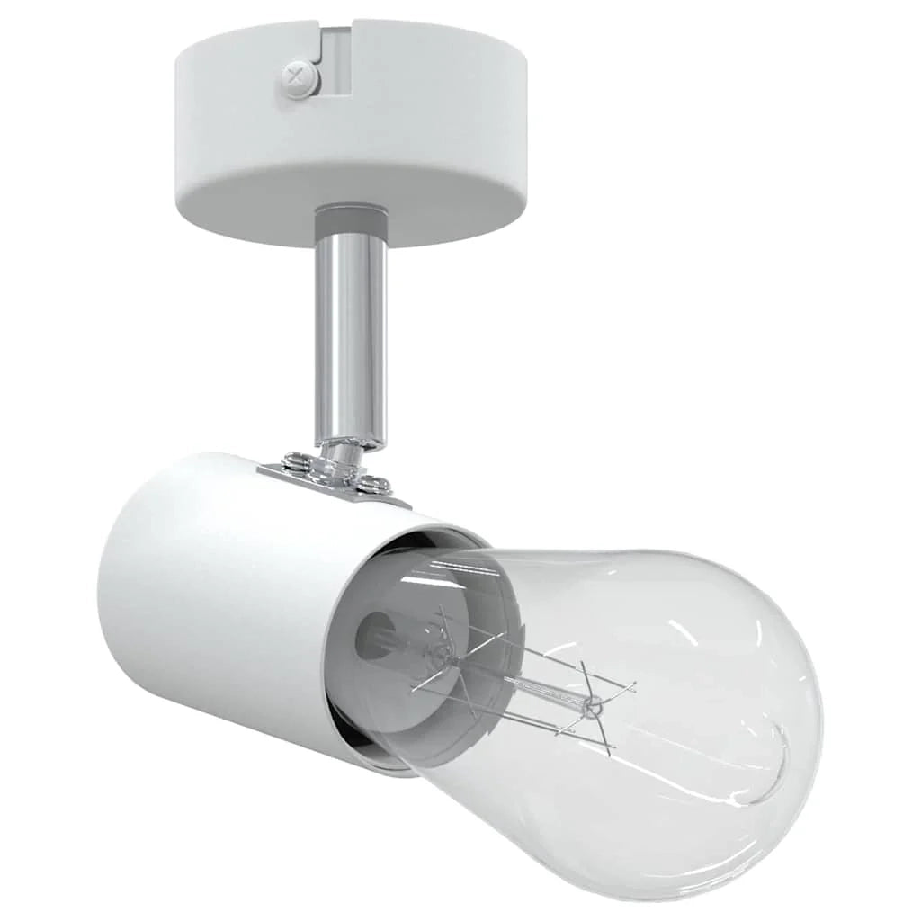 Faretto da soffitto dal design moderno con illuminazione direzionale 6,5 x 6 x 11,5 cm metallo bianco 02_0058286